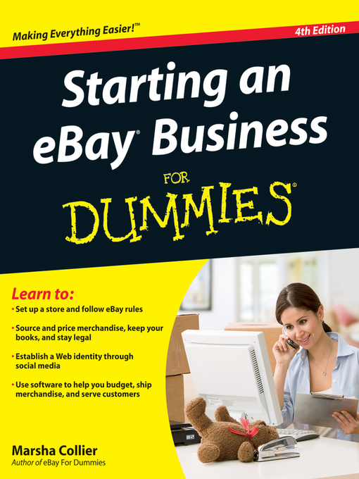 Title details for Starting an eBay Business For Dummies by Marsha Collier - Available